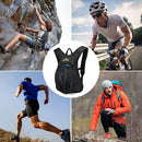 Cycling Water Bag Waterproof Running Hiking Outdoor Sport Backpack (Black) Newly
