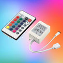 12V 3528 5050 RGB LED Streifen Licht Mini 3/24/44 Schlüssel Fernbedienung I8H2