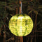 2*8inch LED Solar Lantern Waterproof Pendant for Decoration (Large Leaf C)