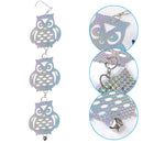 Bird Repellent Movie Owl Reflective Flashing Garden Brids Pigeon Crow Repeller