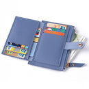 Women Fashion Leather Credit Card Wallet Card Case Ladies Casual Mini Coin