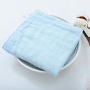 Handkerchief Baby Infant Kids Soft Cotton Towel Reusable Bib (Blue) Newly