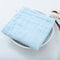 Handkerchief Baby Infant Kids Soft Cotton Towel Reusable Bib (Blue) Newly