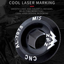 Bike Crank Cover Crank Screw M15 Aluminum Alloy MTB Crankset Cap for Cyclin
