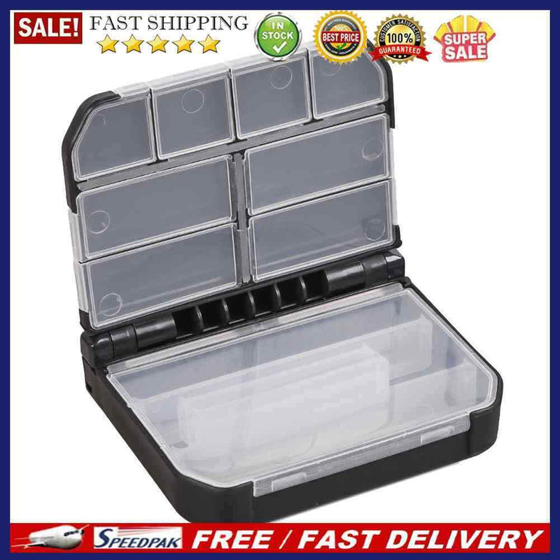 LEO Semi-automatic Fishing Lure Bait  Tool Storage Box Container (L)