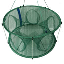 Automatic Fishing Net Trap Cage Round Shape Open For Crab Crayfish Lobster F7X0