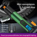 Portable Air Compressor Inflator Digital Hand-held Car Hand-held Air Pump