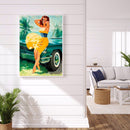 Acrylic Oil Painting By Number Beauty Digital Picture Home Wall Decor for Gift