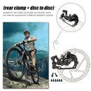 MEROCA MTB Bike Disc Brake Calipers Rotor Set Scooter Front Rear Bicycle Parts