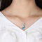 Exquisite Trendy Elegant Gift Fashion Chain Opal Necklace Cat Pendant Jewelry