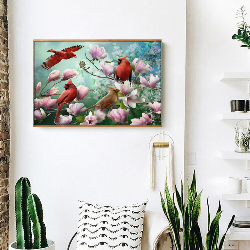 Flowers Painting By Numbers Acrylic Paints Set Home Decor Gift for Leisure/Fun
