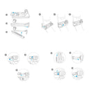 Clip For DJI ACTION 2/POCKET 2 Strap Holder Universal For DJI ACTION 2/POCKET 2