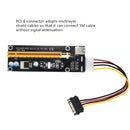 Mining PCIe Riser VER006 PCI-E 1x to 16x Adapter Extender 15-Pin to 4-Pin Power