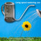 1L Long Mouth Garden Planting Sprinkler Pot Stainless Steel Transparent Watering