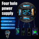 Universal 4-Port USB Car Charger 12V Lighter Socket Adapter plug Fast Charging`