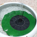 Outdoor Solar Powered Floating Water Fountain Pump Pool Best Bath Garden P5E2