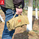 Camping Tools Storage Bag, Nail Hammer Stakes Pegs Organizer (Khaki L) Newly