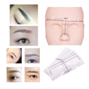 Practical Permanent Makeup Eyebrow Skin Ruler Paste Tattoo Measuring Tools