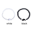Jewelry Yin Yang Paired Fashion Best Friends Beaded Tai Chi Couple Bracelets