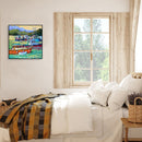 DIY Ship Pattern Oil Paint by Numbers Hand Painted Acrylic Picture Home Decor