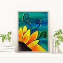 5D DIY Diamond Painting Kits Full Round Drill Oil Paint Flower Mosaic Picture
