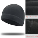 Men Women Winter Fleece Hats Windproof Warm Sports Cycling Running Skiing C