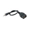 3.5mm Male Audio AUX Jack to USB 2.0 Type A Female Adap OTG A4M2 Converter P7P9