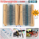 2600pcs Resistor Kit PTC UHF 0.25W Resistors Assorted Pack Kit Electronic Tools