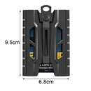 with 1 Clear Window ID Credit Holder Badge Holder Wallet Metal Money Clip