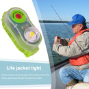 Life Jacket Light LED Self-Lighting Life Saving Conspicuous Lamp (Green) Newly