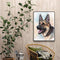 Dog Oil Paint By Numbers Kits DIY Handpainted on Canvas Wall Art Pictures