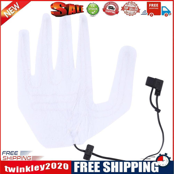 Heated Five-Finger Gloves Sheet Outdoor Cycling Hand Warmer Pad (No Switch)