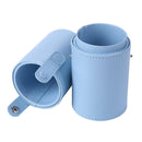 PU Leather Makeup Brush Storage Holder Travel Cosmetic Pens Organizer Cup C