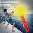 Ocean Fishing LED Light Float Waterproof Night Lamp (Yellow Double Battery)