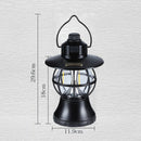 #A Rechargeable Portable Hanging Lanterns Outdoor Camping Tent Hiking Hook Lamps