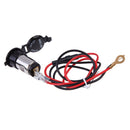 12V 120W Car Cigarette Lighter Outlet Waterproof Motorcycle Metal Power Plu