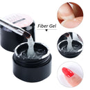 DIY Manicure Fiberglass Gel Poly Builder Nail Extension Gel Repair Broken Nails