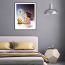 5D DIY Diamond Painting Kits Girl Full Round Drill Wall Decor Art Crafts