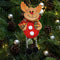 Christmas Tree Santa Pendant Hanging Classic Elk Deer Festive Home Decoration