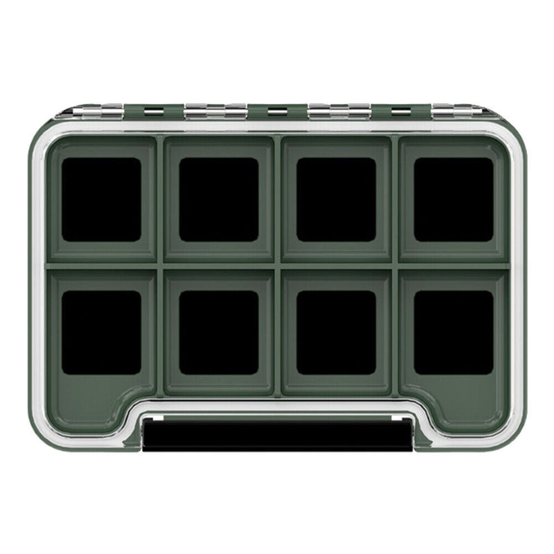 #A Waterproof Fishing Tackle Box Large Storage Case Fishing Lure Spoon Hook Box