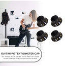 4pcs Guitar Volume Tone Knoob Acrylic Speed Control Knob for LP SG Style Gu