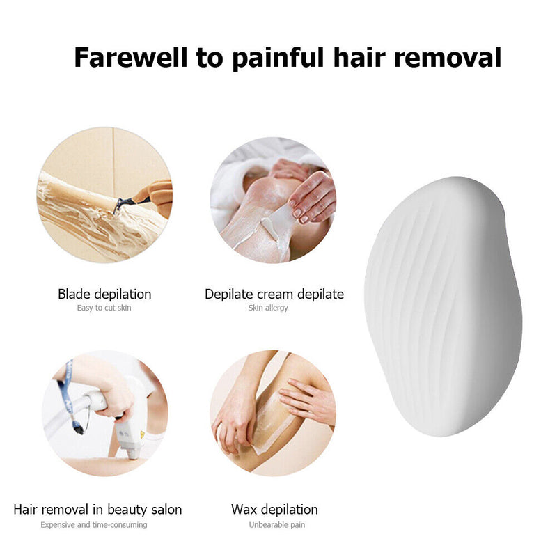 #A Painless Physical Crystal Hair Remover Epilator Reusable Depilation Device