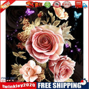 Butterfly Flowers 5D Diamond Painting Embroidery DIY Craft Cross Stitch