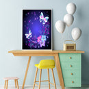 Oil Paint By Numbers Butterfly Coloring Picture Digital Drawing