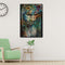 DIY Priest Frameless Oil Paint by Numbers Kit Picture Handpainted Home Decor