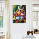 Making Ceramics Oil Paint By Numbers Kit DIY Handpainted on Canvas Wall Art