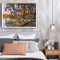 Home Hand Painted on Canvas DIY Lake House Oil Paint By Numbers Drawing Kit