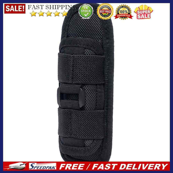 Outdoor Hiking 360 Degrees Rotatable Flashlight Bag Multi-functional Outdoor Bag