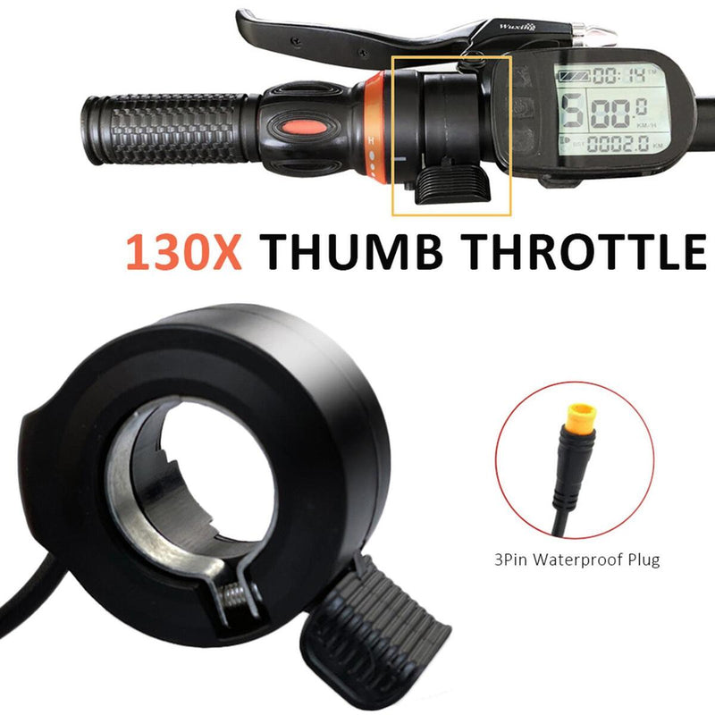 Thumb Throttle Electric Scooter Bike 130X Thumb Throttle Ebike Waterproof`
