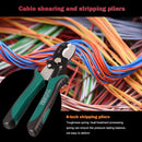 TUOSEN 8 inch Wire Stripper Cable Cutting Scissors Stripping Pliers Cutter Newly